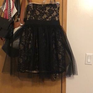 Black and Tan dress
